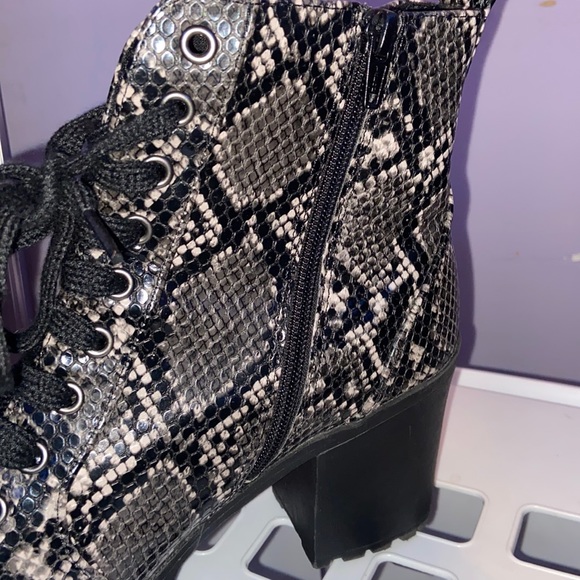 Snake Skin Boots - Picture 2 of 4